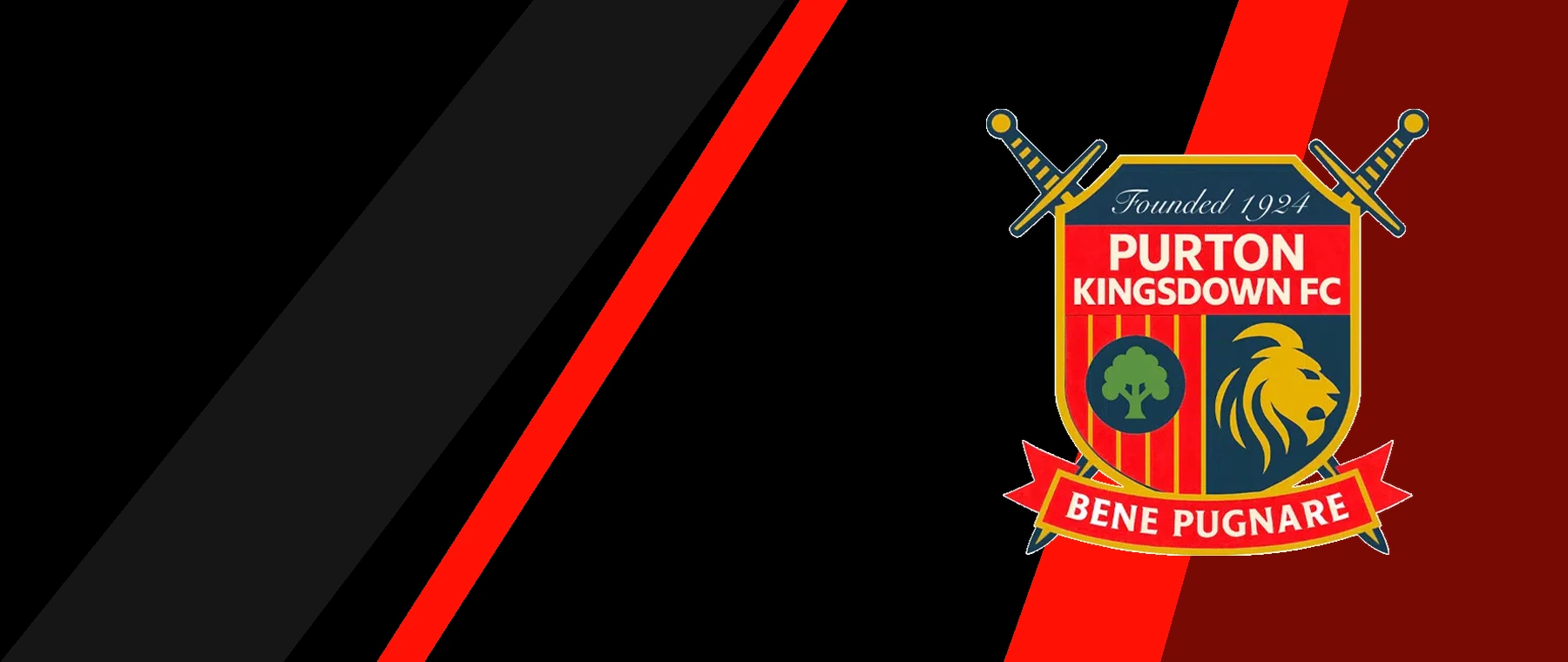 Purton Kingsdown FC team banner